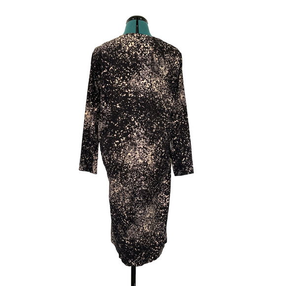 LULULEMON LAB Revera Duster Dress Jacket Black Multi Medium W3DUNS - Picture 4 of 8